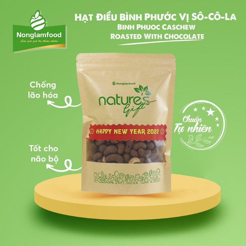 HẠT ĐIỀU BÌNH PHƯỚC GỪNG- MẬT ONG NLF 150g RANG CỦI 150gVỊ CHOCOLA 454G  RANGTỎI ỚT 454G VỊ GỪNG &amp; MẬT ONG 454G