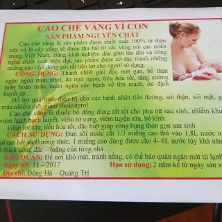 50 miếng cao chè vằng sẻ lợi sữa, giảm cân 1 kg