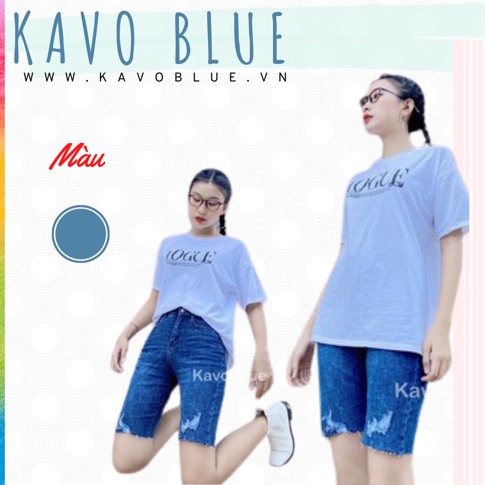 Quần Jean Ngố KAVO BLUE Co Giãn 4 Chiều KB725-127