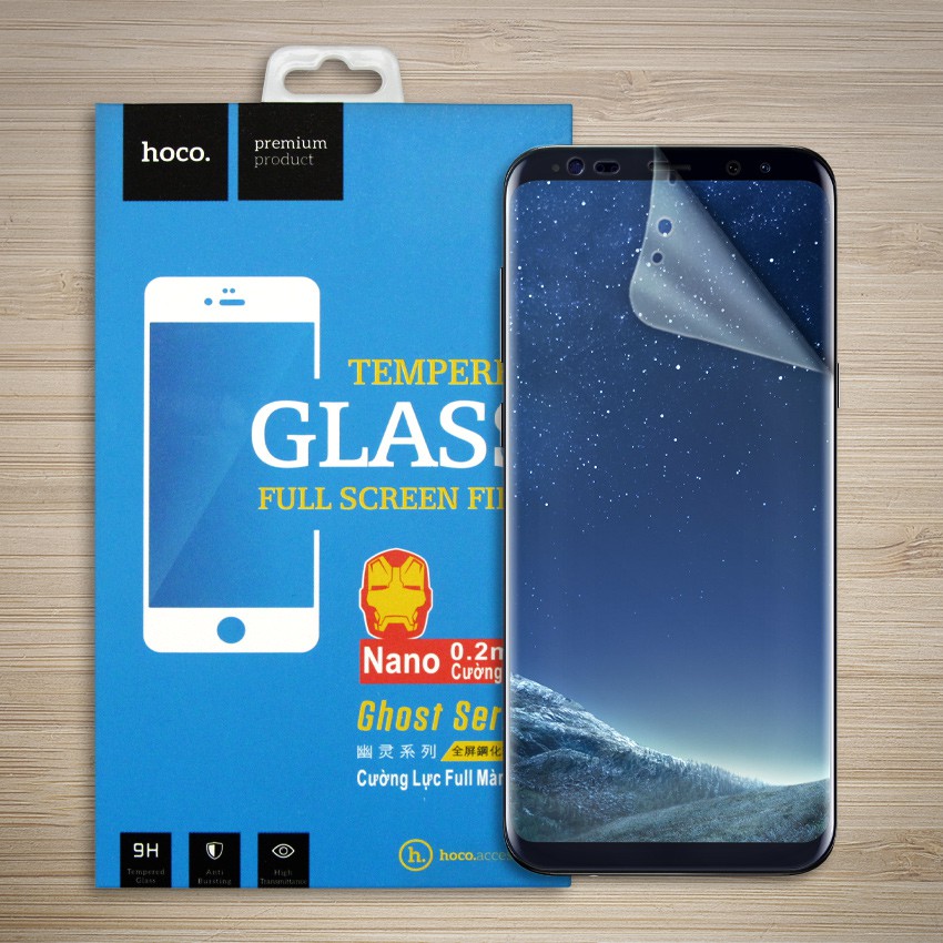 Miếng dán dẻo TPU Samsung Galaxy S8 Plus hiệu Hoco Full Màn hình cao cấp trong suốt