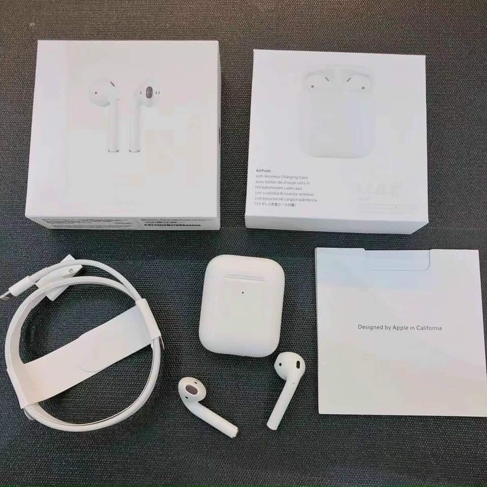 Tai nghe TWS airpods 2-Hổ vằn Bluetooth/chip louda1562/check setting/đổi tên/định vị