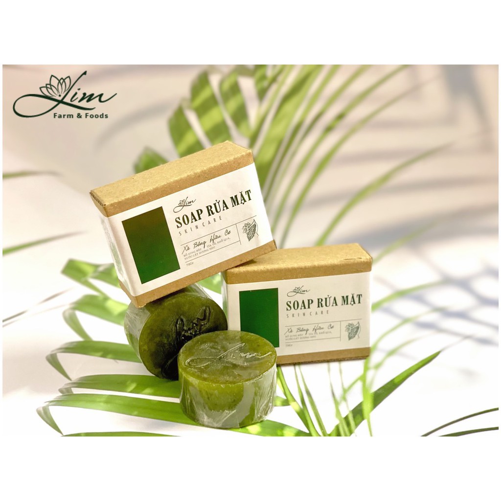 Combo soap rửa mặt, serum khổ qua, tẩy da chết cafe, bột mướp đắng - sản phẩm thiên nhiên 100% - chăm sóc da tại nha