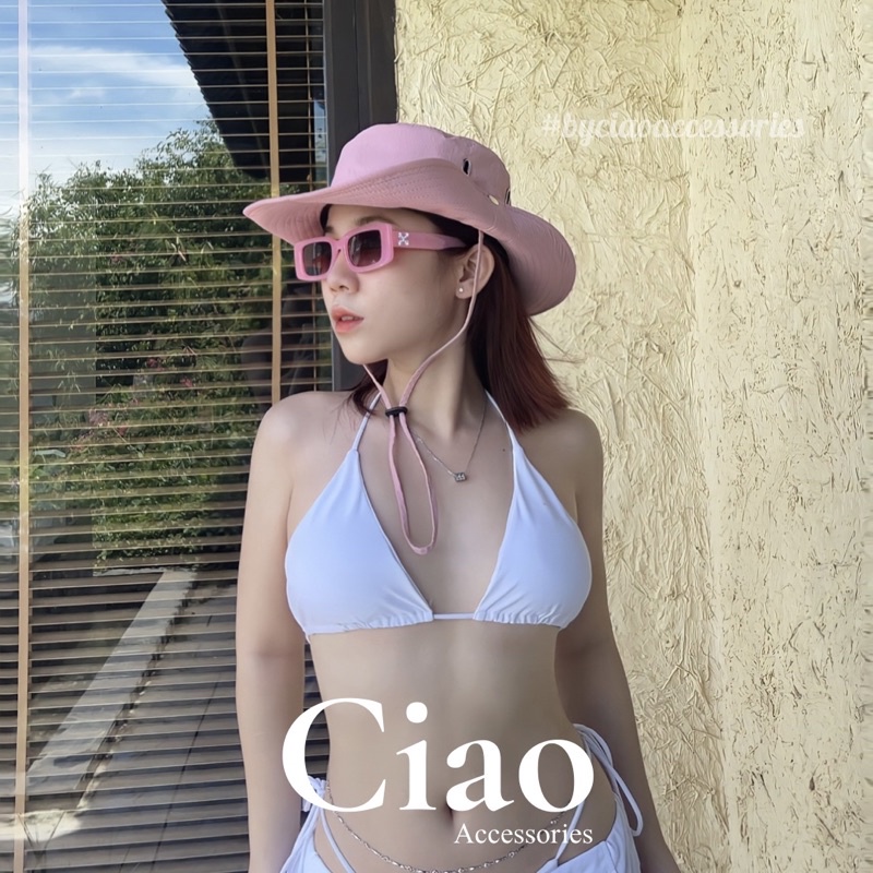 Dây chuyền/ Vòng cổ titan không gỉ thiết kế charm trendy Newyork Ciao