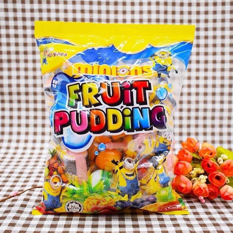 Thạch rau câu Minion vị trái cây