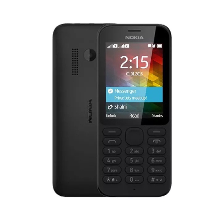 ĐIỆN THOẠI NOKIA 215 (2 SIM) ZIN CHÍNH HÃNG, MÀN HÌNH TO, PHÍM LỚN, KÈM PIN SẠC, BẢO HÀNH 6 THÁNG