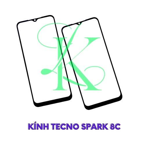 Kính tecno spark 8c ( Kính ép dành cho Tecno Spark 8C )