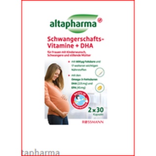 Viên uống altapharma Schwangerschafts-Vitamine hộp 60 viên của Đức