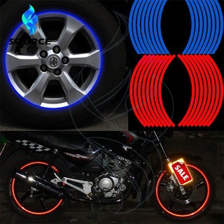 FUll BỘ DECAL RACING PHẢN QUANG DÁN VÀNH RCB (TEM CHỈ VÀNH)