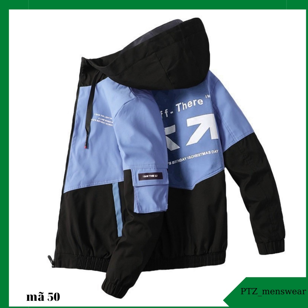 Áo khoác dù nam chất liệu dù gió 2 lớp cao cấp dáng from bóng chày bomber đẹp lephuong200 Nhiều mẫu mới PTZ.52