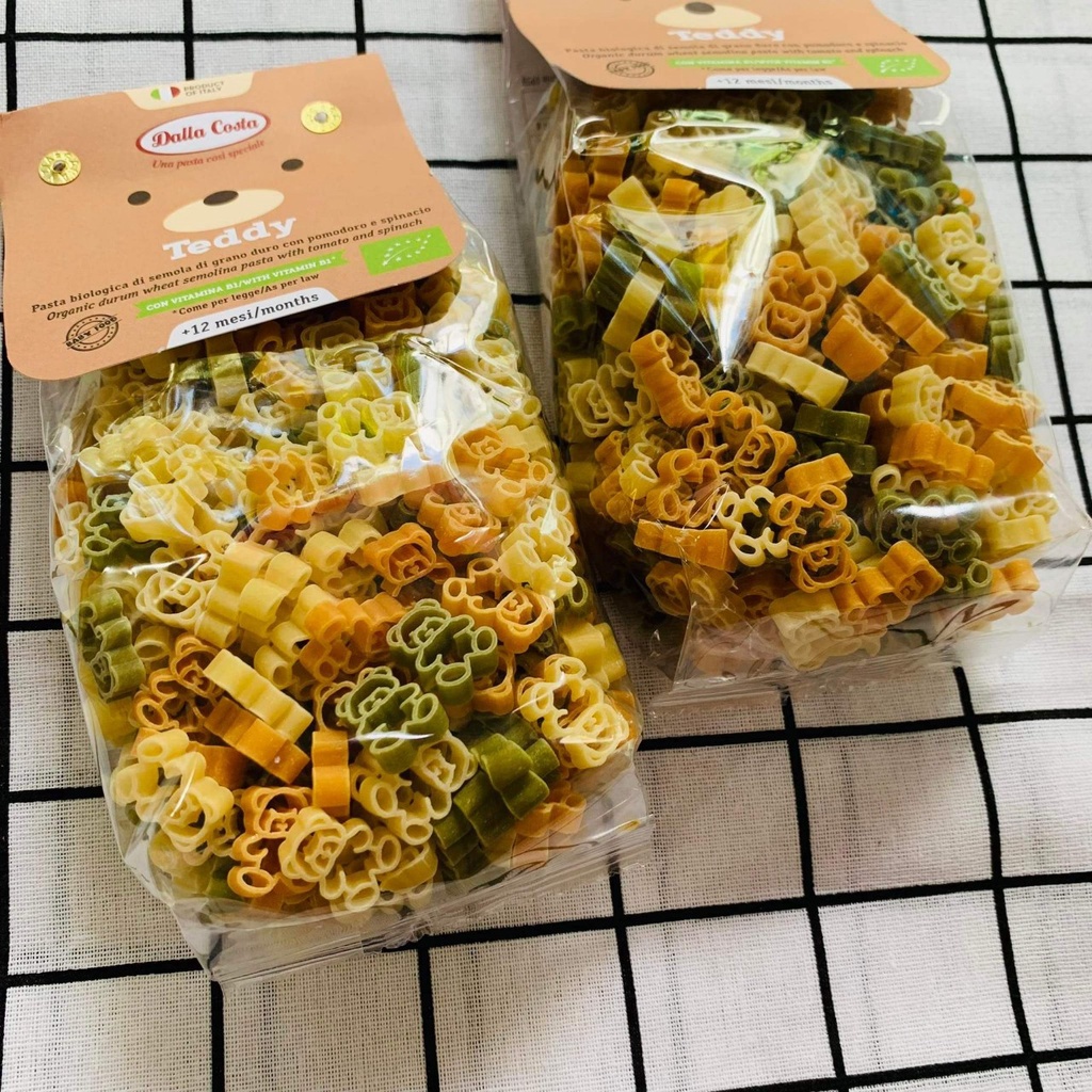 Nui rau củ hữu cơ Dalla Costa cho bé ăn dặm