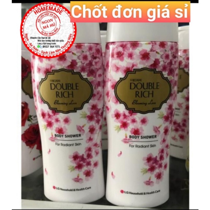 Combo 2 chai Sữa tắm DOUBLE RICH ( 200g )