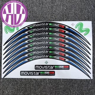 Tem dán vành phản quang MOVISTAR