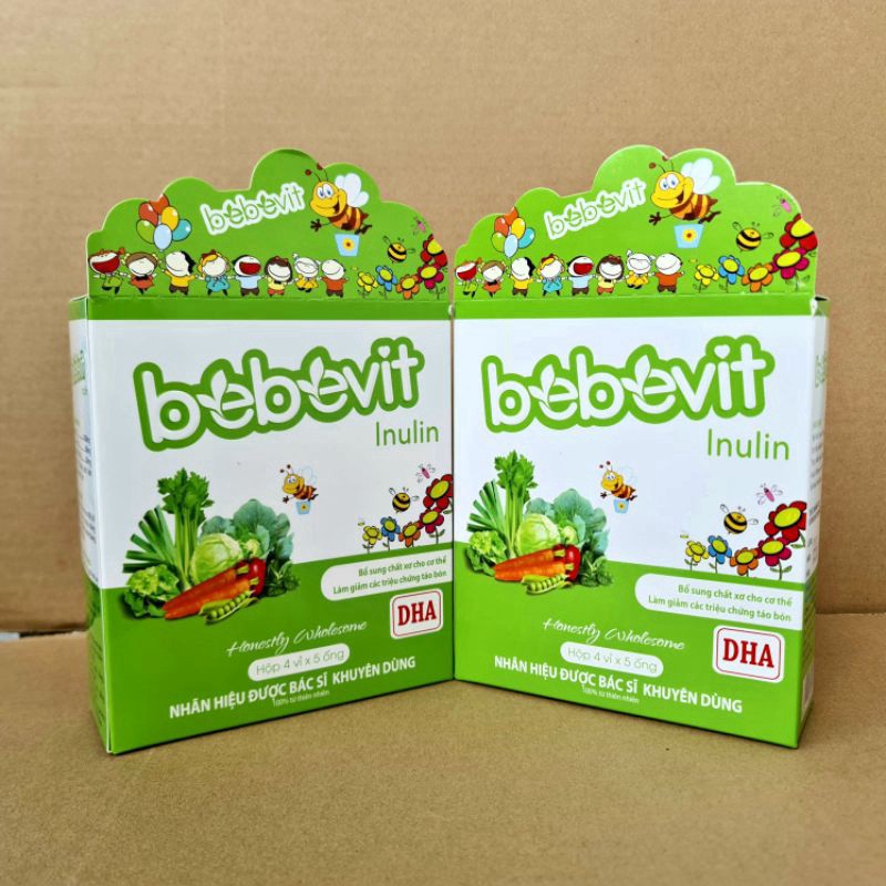 Bebevit inulin - bổ sung chất xơ, giảm triệu chứng táo bón