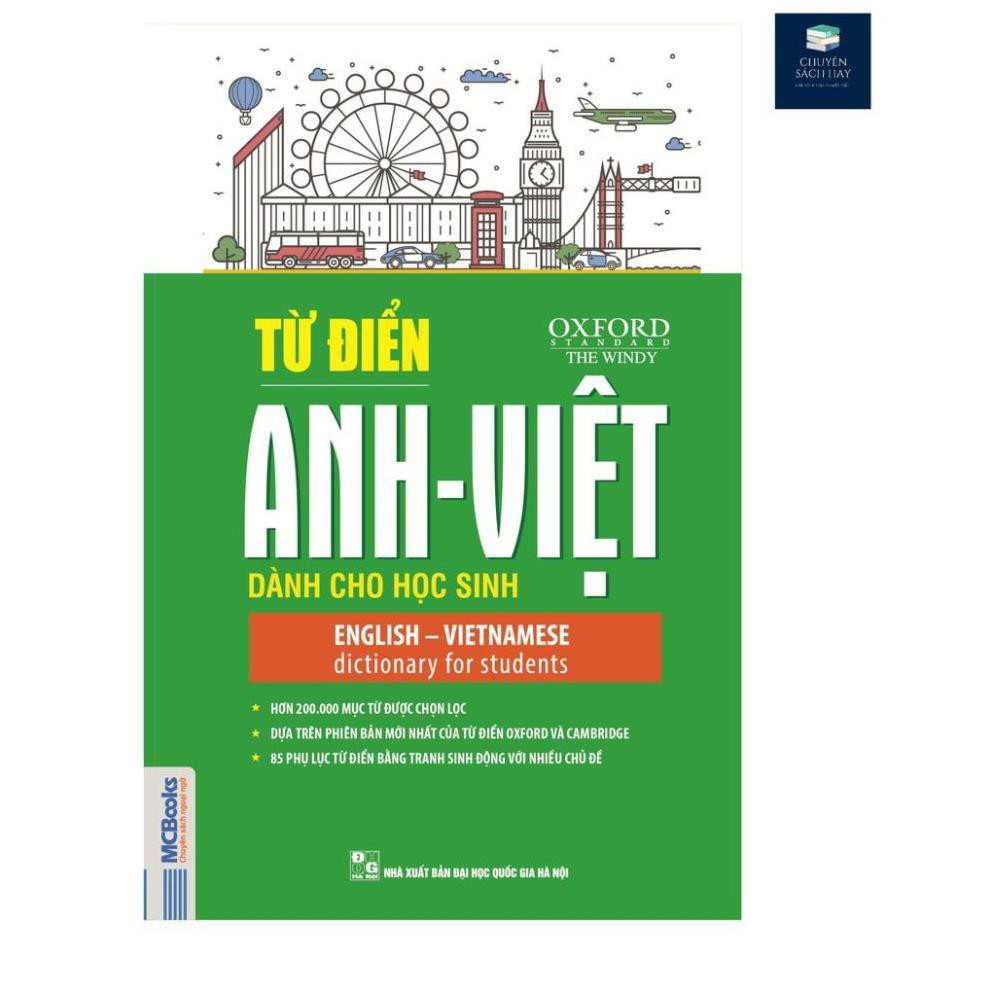 Sách - Từ điển Anh Việt dành cho học sinh (2020) [MCBOOKS]