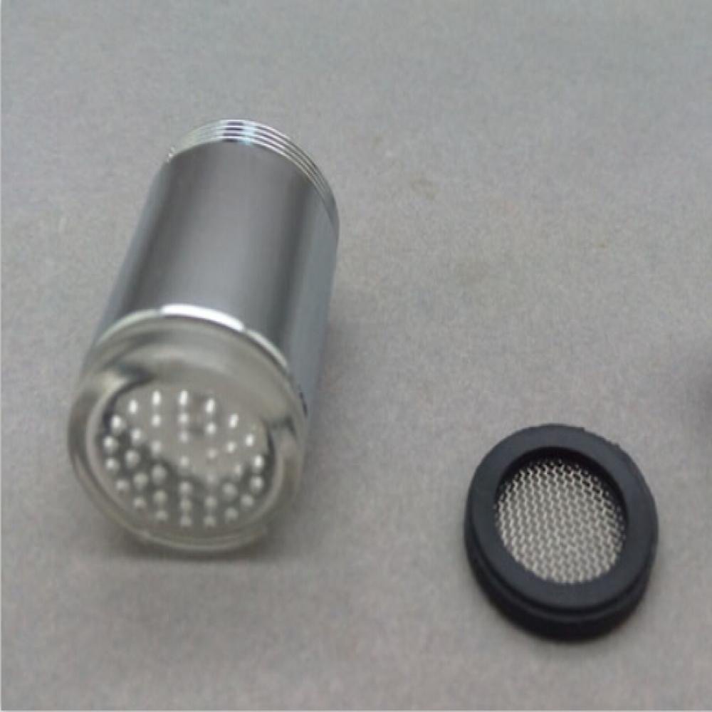 Đầu Vòi Nước Cảm Biến Nhiệt Độ Có Đèn Led Nhiều Màu Sắc Xanh Lá/Đỏ/Xanh Lá Dành Cho Phòng Tắm/Nhà Bếp