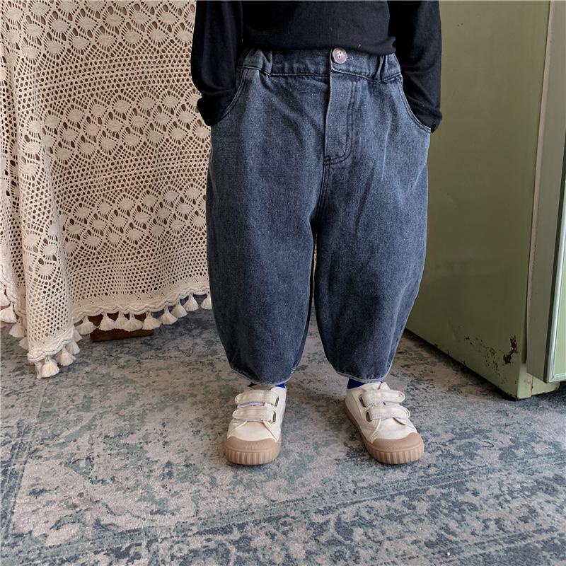 [Babycat Hàng Có Sẵn Bán Chạy Quần Short Vải Cotton Denim Màu Trơn Phong Cách Nhật Bản Hàn Quốc Thời Trang Mùa Thu Mới Cho Bé Trai 21 Tuổi