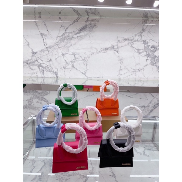 Túi xách jacquemus sz 18 chất da thật