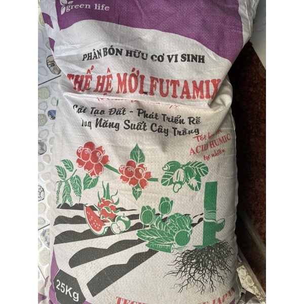 phân hữu cơ vi sinh hutamix 1kg