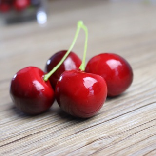 Trái cherry đỏ phụ kiện chụp ảnh sản phẩm