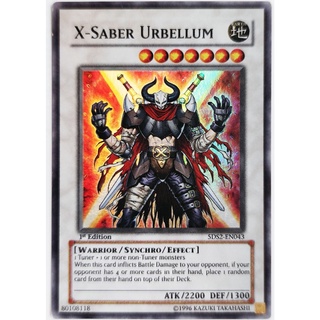 X-saber urbellum |en| super rare