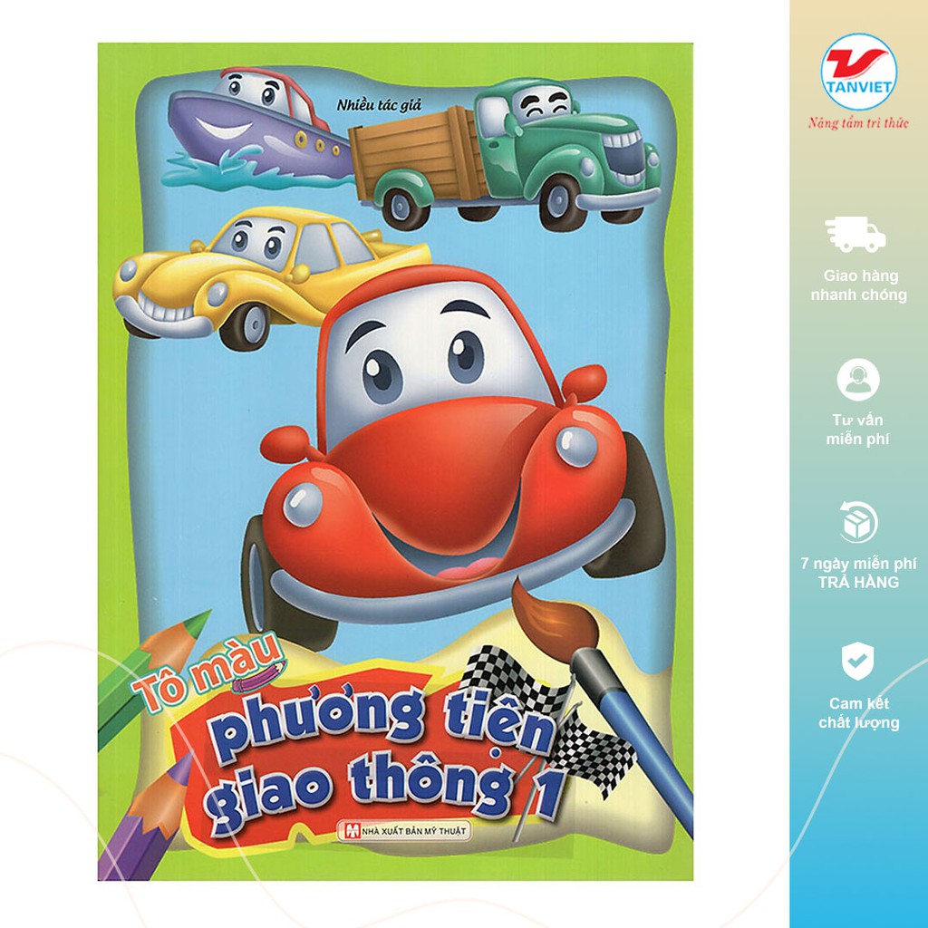 Sách - Tô Màu Phương Tiện Giao Thông 1