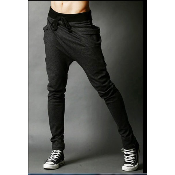 Quần thể thao thun jogger, phong cách Hàn Quốc