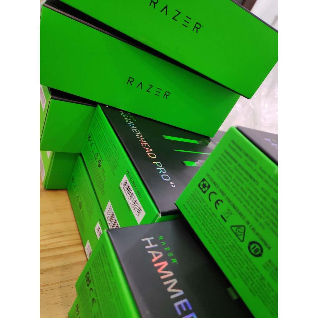 Tai nghe Razer Hammerhead Pro V2  Mới 100% Fullbox hàng chất lượng