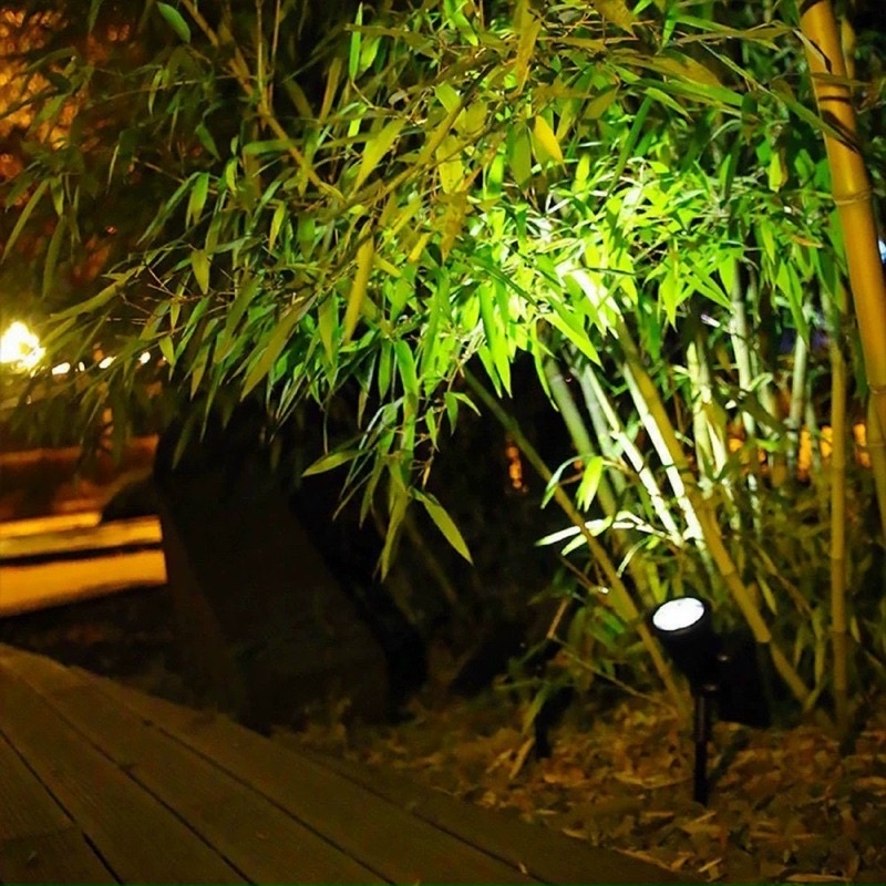 😍 Đèn cắm cỏ năng lượng mặt trời trang trí sân vườn MAYOR WOLF