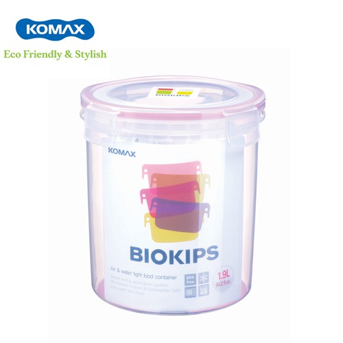 [Xuất xứ KOREA] Hộp nhựa Komax Biokips 1.9L (71533), nhựa PP an toàn, chịu được nhiệt độ cao