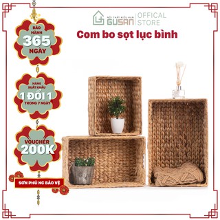 Khay đựng đồ mỹ phẩm lục bình, dùng làm sọt đựng quần áo, dụng cụ, hồ sơ, tài liệu GUSAN