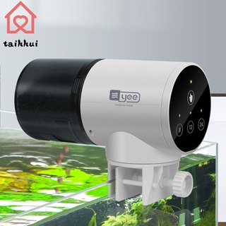 Máy cho cá ăn hẹn giờ tự động xoay 360 độ