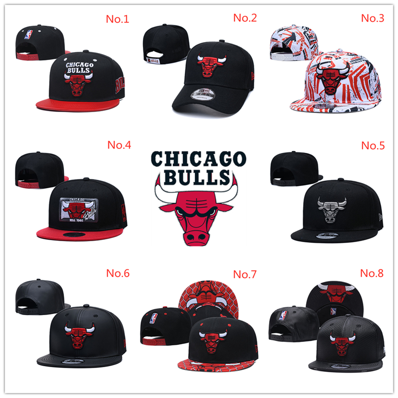 Mũ lưỡi trai kiểu thể thao phong cách CHICAGO BULLS 20 kiểu