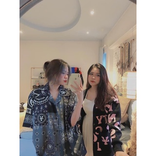 Áo sơ mi DirtyCoins Patchwork Bandana Shirt