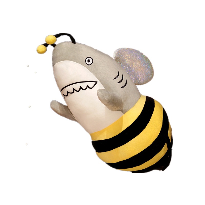 Thú Nhồi Bông Hình Cá Mập / Ong Ngộ Nghĩnh Cho Bé Gái