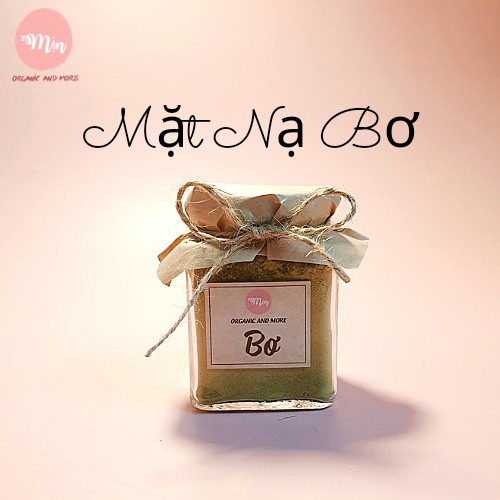 Mặt nạ Bột Trái Bơ - Handmade Nhà Mịn