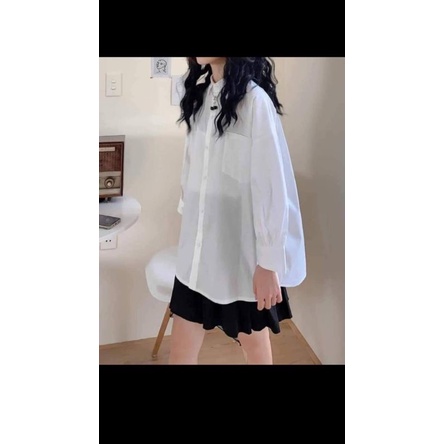 [RẺ VÔ ĐỊCH] Sơ mi tay bồng chất vải pha đũi cực mát.hangtotgiare98