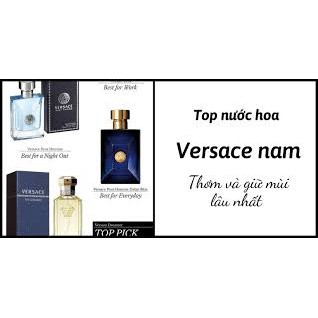 [Chính Hãng]Nước hoa Nam Versace-Versace Pour homme (5ml/10ml/20ml) NEW