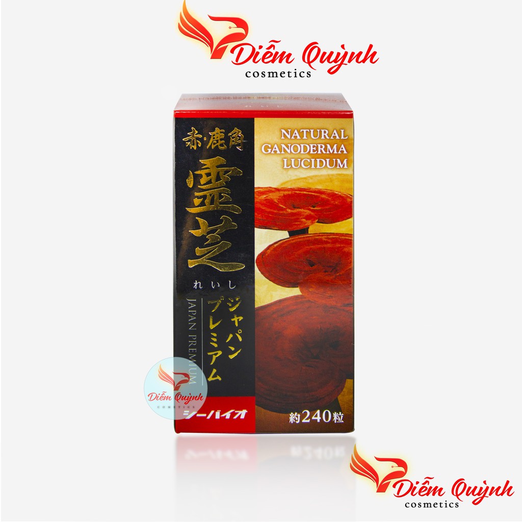 Nấm Linh Chi Đỏ Sừng Hươu Kết Hợp Đông Trùng Hạ Thảo 240 Viên