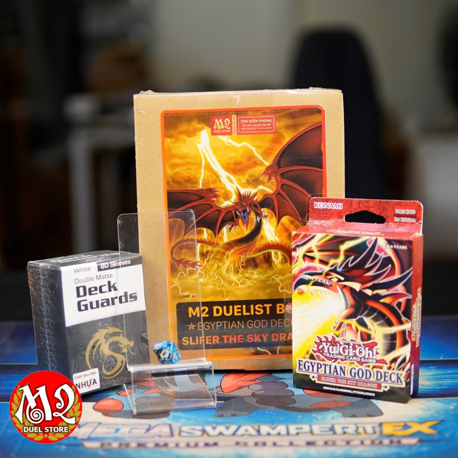 Hộp thẻ bài Yugioh M2 DUELIST BOX - EGYPTIAN GOD DECK: Slifer The Sky Dragon