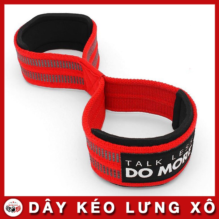 Dây deadlift - Dây kéo lưng Lifting Straps Xỏ Số 8
