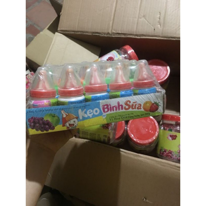 Hộp mút kẹo bình ti