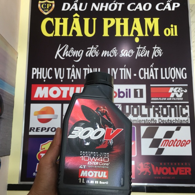 Nhớt Motul 300V (Châu Á)