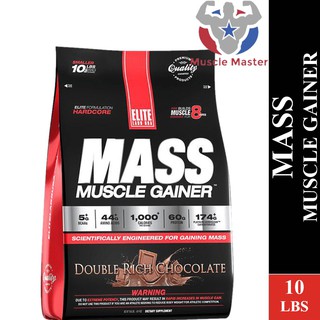 [Mã SKAMA8 giảm 8% đơn 300K] [TẶNG BÌNH] Thực Phẩm Bổ Sung Tăng Cân và Cơ Nạc Elite Labs Mass Muscle Gainer 10lbs