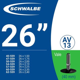 Ruột xe đạp Schwalbe 26 inch van Mỹ