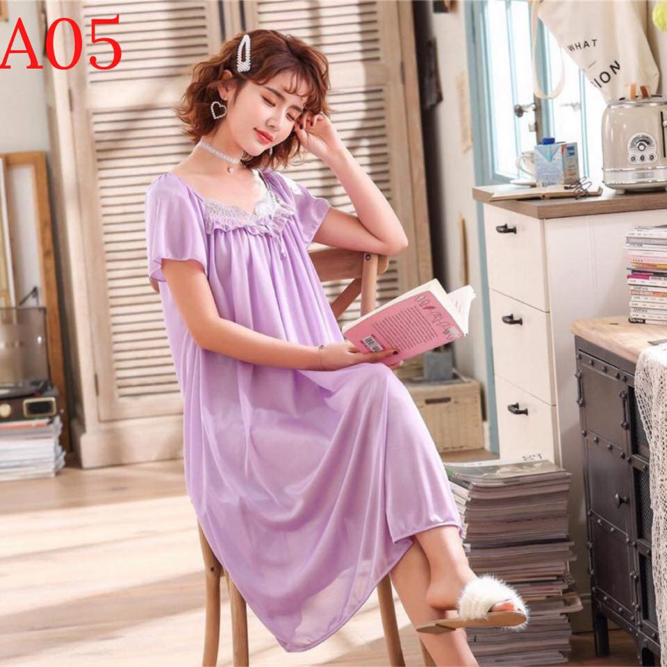 Đầm Ngủ Sexy ❣️FreeShip - Chất Đẹp❣️Lụa Satin Đẹp Gợi Cảm Quyến Rũ | BigBuy360 - bigbuy360.vn