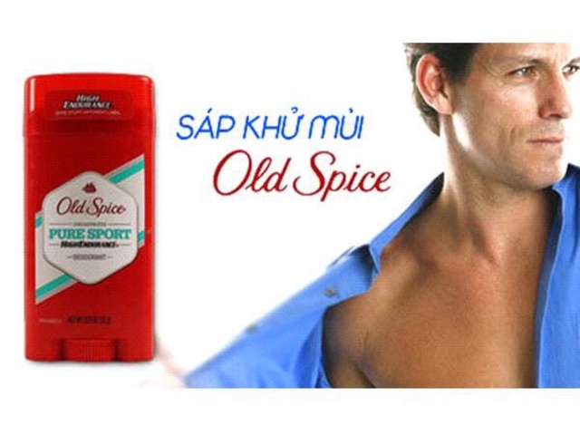 Lăn khử mùi old spice 68g(mỹ) lăn buồm đỏ