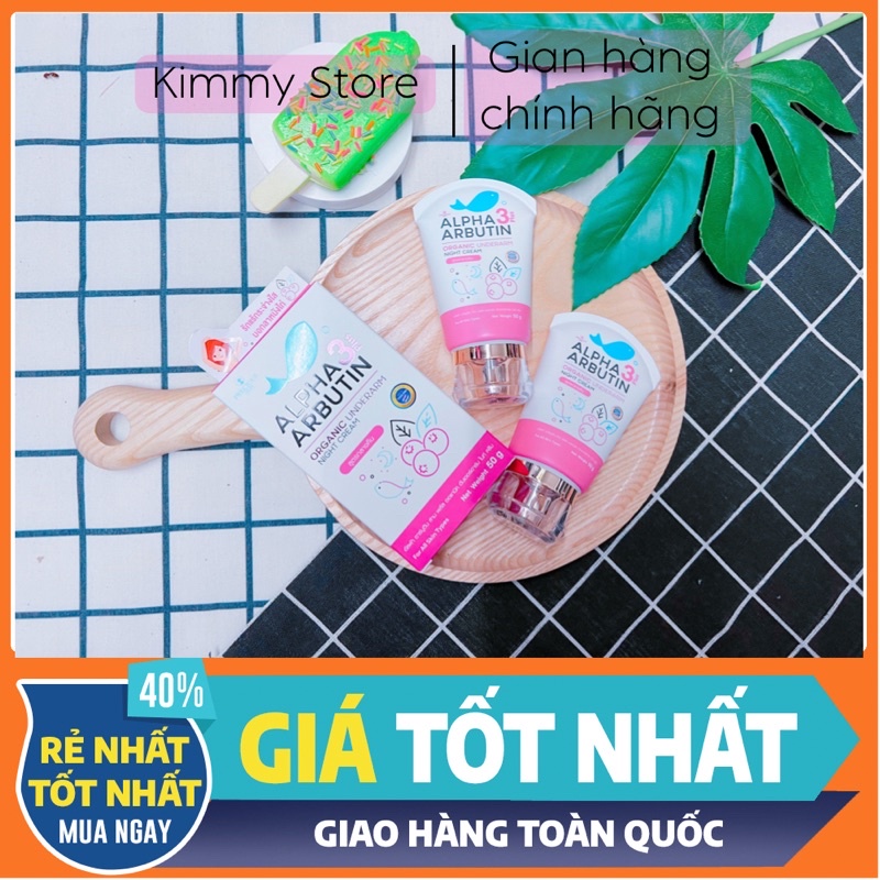 kem dưỡng trắng da nách Alpha arbutin 3Plus 50g thái lan