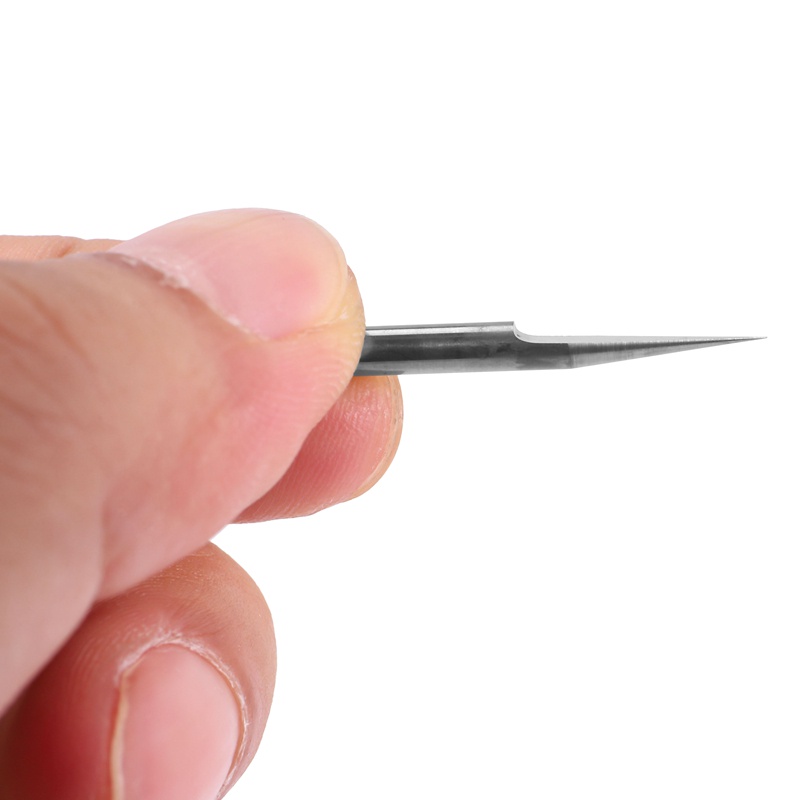 Set 20 Mũi Phay CNC Hình Chữ V 3.175mm 10 / 15 / 20 / 30 Độ Chuyên Dụng