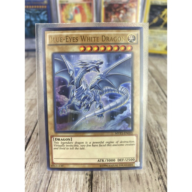 Lá bài BLUE EYES WHITE DRAGON - Các phiên bản MVP1
