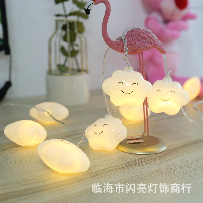 [LSP14]Đèn led trang trí  [SIÊU HOT] Đèn led trang trí mặt cười hình Sao, Mây